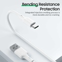 Benks D35 Type-C Fast Charging Usb Kablo 1.2M - 3