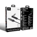 Lenyes LC569 2in1 USB-A - Type-C + Type-C Standlı Data ve Şarj Kablosu 240W 1.2M - 6