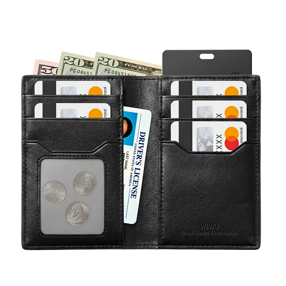 Wiwu Royal Wallet Android ve iOS Cihazlar için RFID Özellikli PU Deri Cüzdan - 1