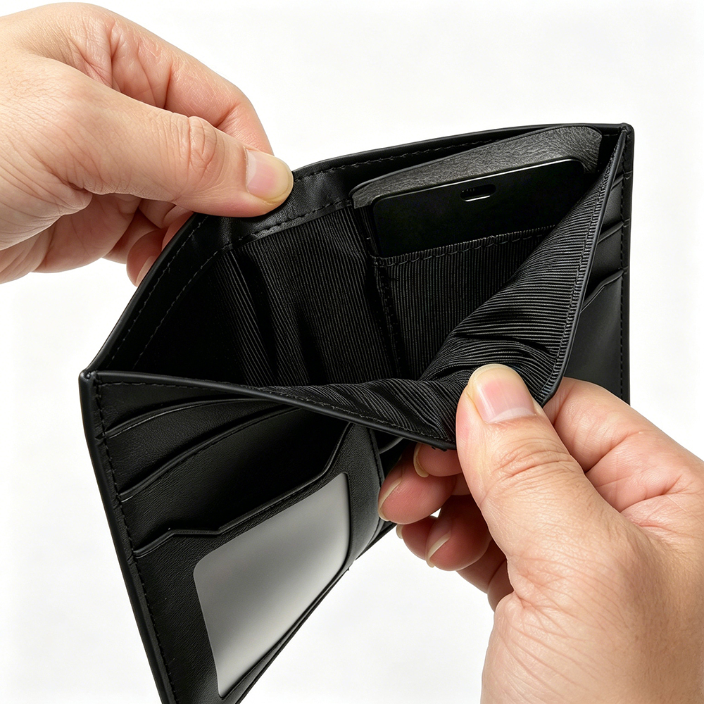 Wiwu Royal Wallet Android ve iOS Cihazlar için RFID Özellikli PU Deri Cüzdan - 3