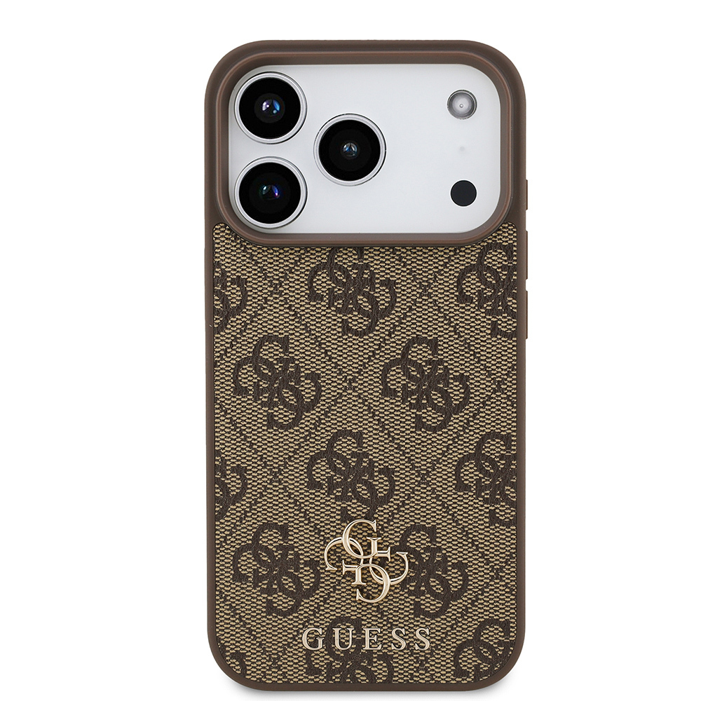 Apple iPhone 18 Pro Kılıf Guess Orjinal Lisanslı M-safe Şarj Özellikli Small 4G Classic Kapak - 2