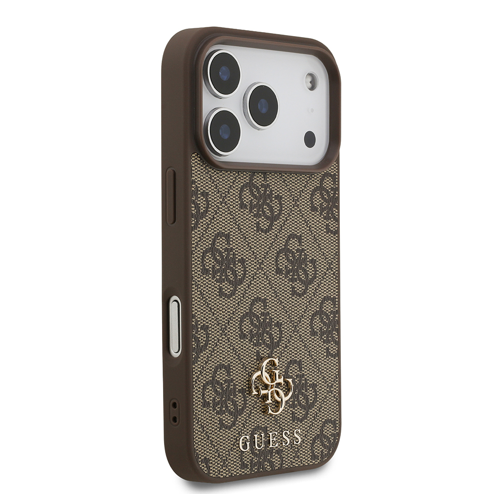 Apple iPhone 18 Pro Kılıf Guess Orjinal Lisanslı M-safe Şarj Özellikli Small 4G Classic Kapak - 3