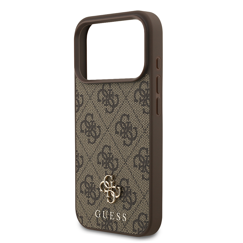 Apple iPhone 18 Pro Kılıf Guess Orjinal Lisanslı M-safe Şarj Özellikli Small 4G Classic Kapak - 5