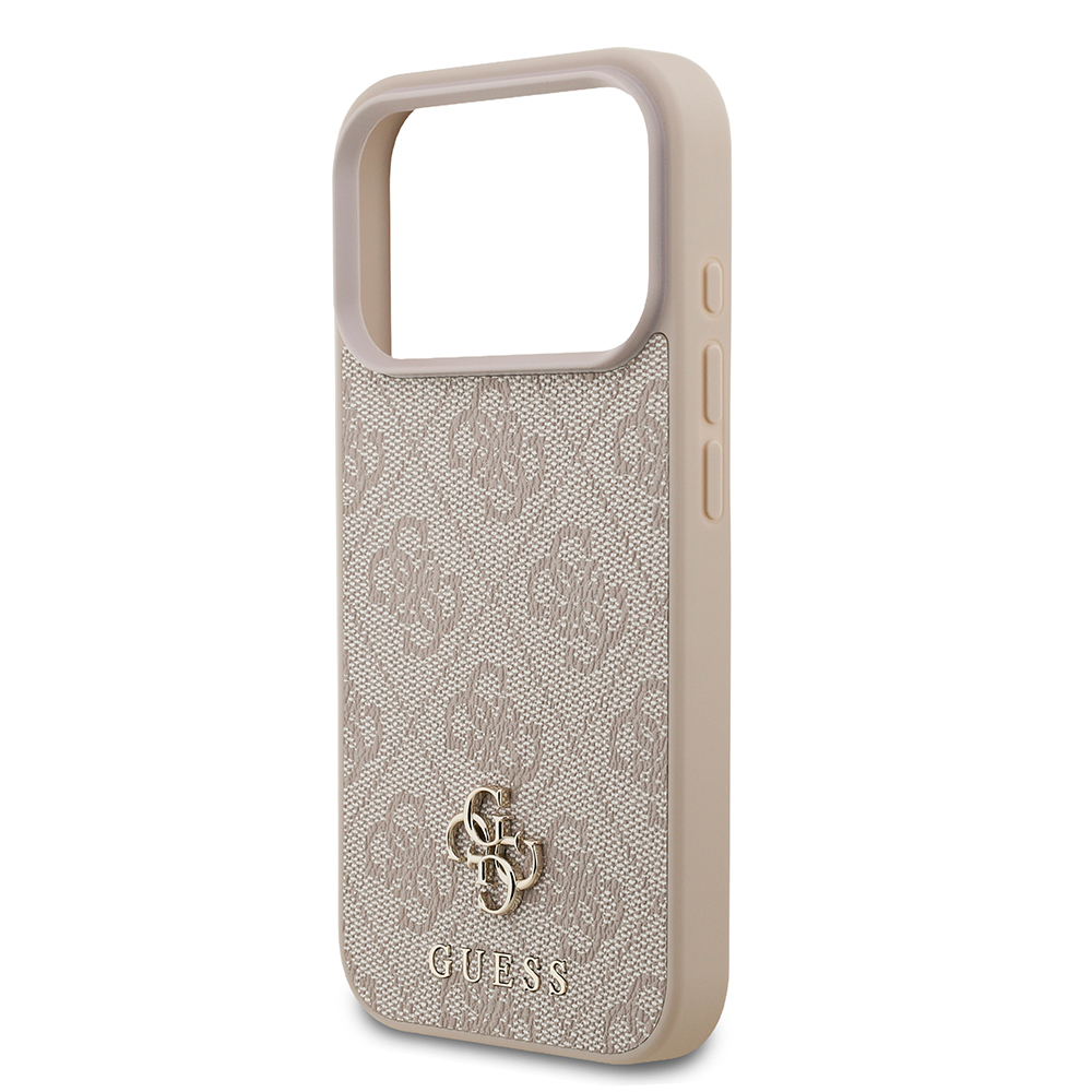 Apple iPhone 18 Pro Kılıf Guess Orjinal Lisanslı M-safe Şarj Özellikli Small 4G Classic Kapak - 5