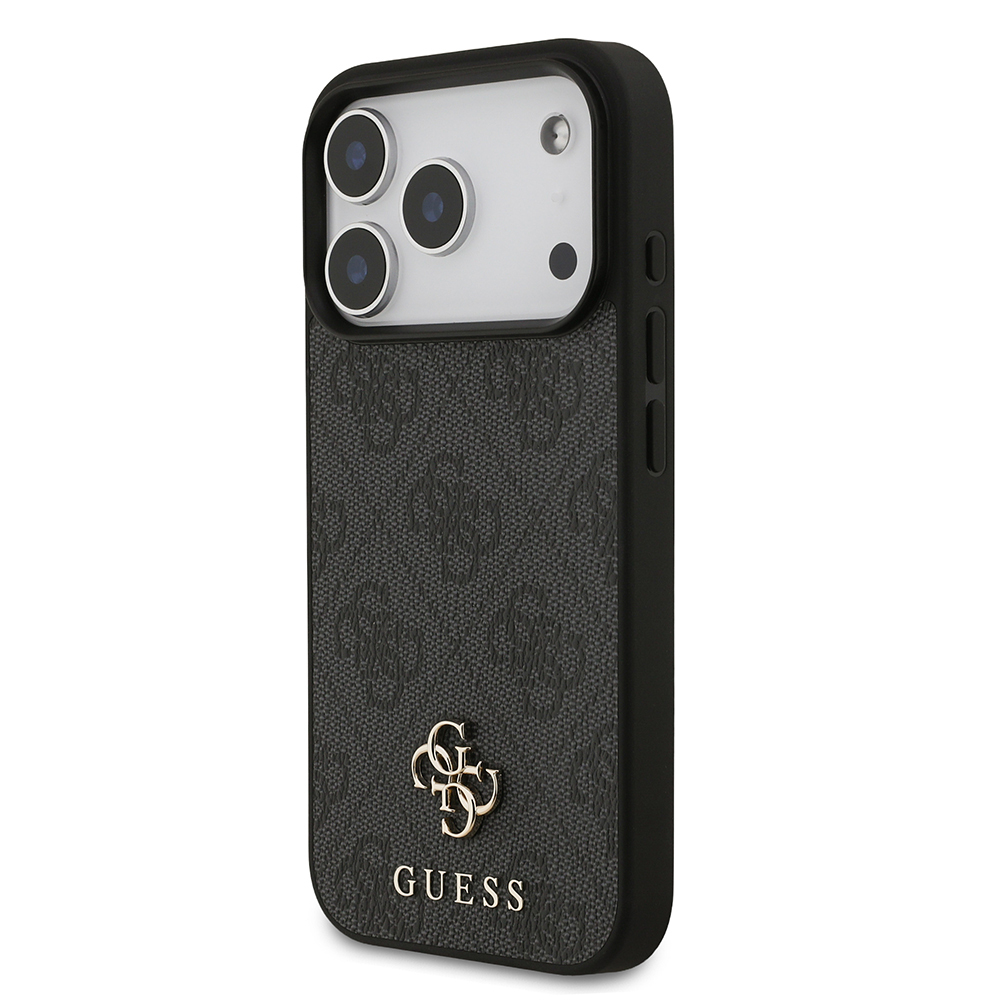 Apple iPhone 18 Pro Kılıf Guess Orjinal Lisanslı M-safe Şarj Özellikli Small 4G Classic Kapak - 1