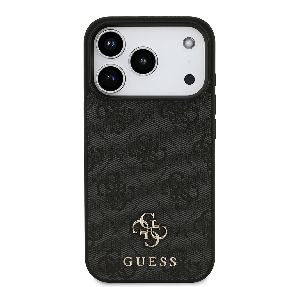 Apple iPhone 18 Pro Kılıf Guess Orjinal Lisanslı M-safe Şarj Özellikli Small 4G Classic Kapak - 2
