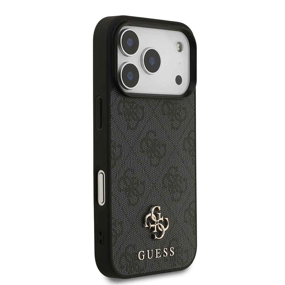 Apple iPhone 18 Pro Kılıf Guess Orjinal Lisanslı M-safe Şarj Özellikli Small 4G Classic Kapak - 3