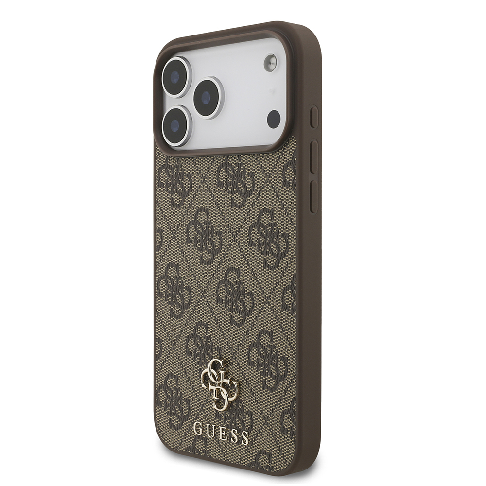 Apple iPhone 18 Pro Max Kılıf Guess Orjinal Lisanslı M-safe Şarj Özellikli Small 4G Classic Kapak - 1