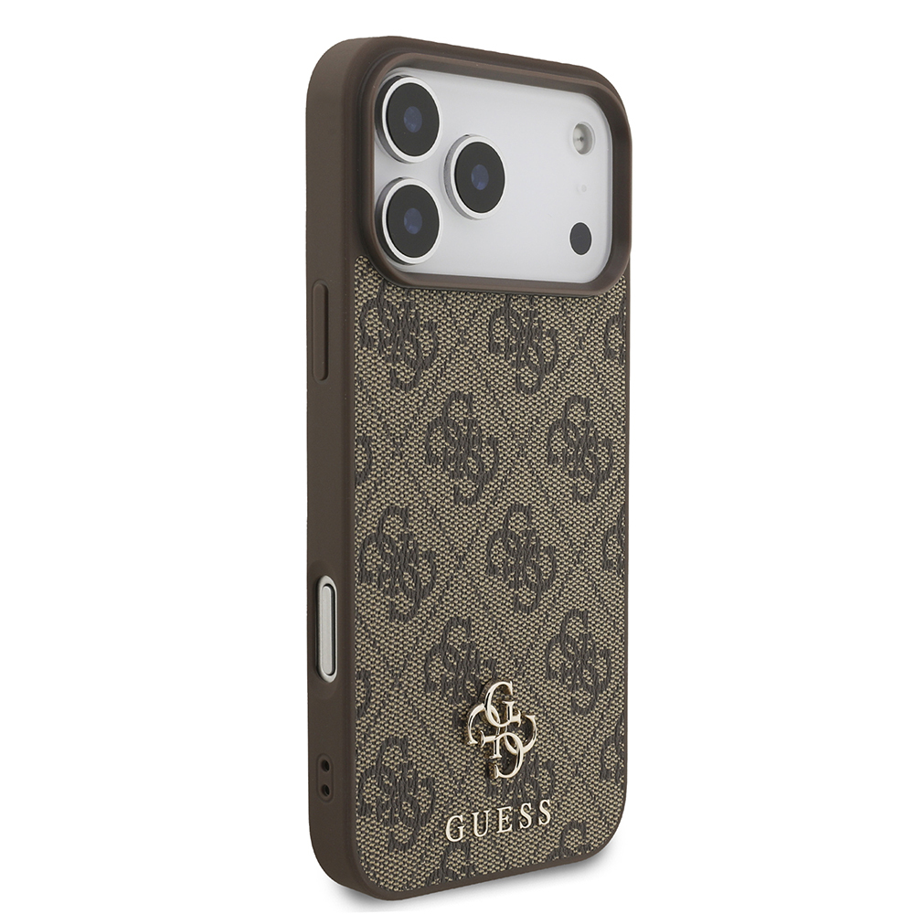 Apple iPhone 18 Pro Max Kılıf Guess Orjinal Lisanslı M-safe Şarj Özellikli Small 4G Classic Kapak - 3