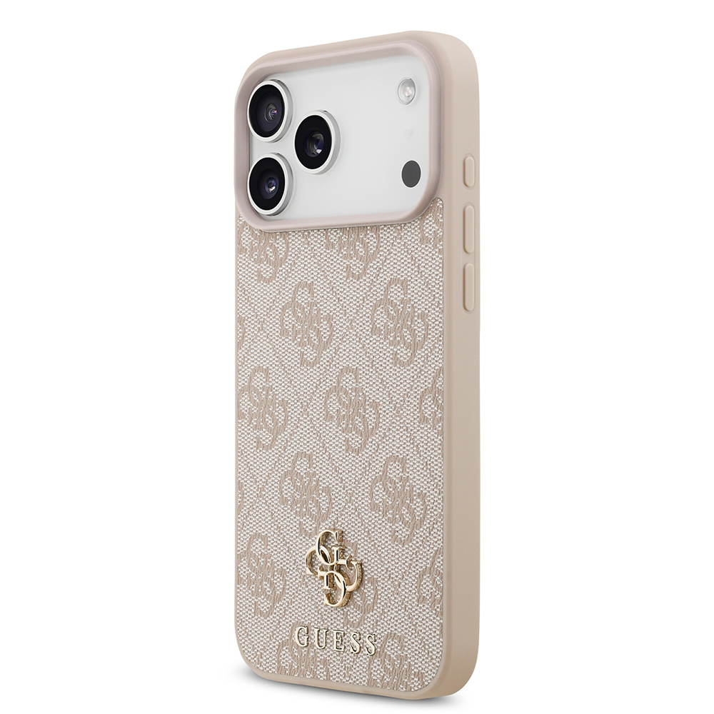 Apple iPhone 18 Pro Max Kılıf Guess Orjinal Lisanslı M-safe Şarj Özellikli Small 4G Classic Kapak - 1