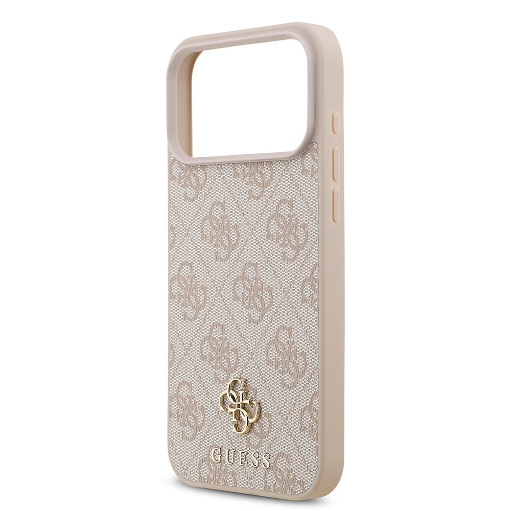 Apple iPhone 18 Pro Max Kılıf Guess Orjinal Lisanslı M-safe Şarj Özellikli Small 4G Classic Kapak - 5