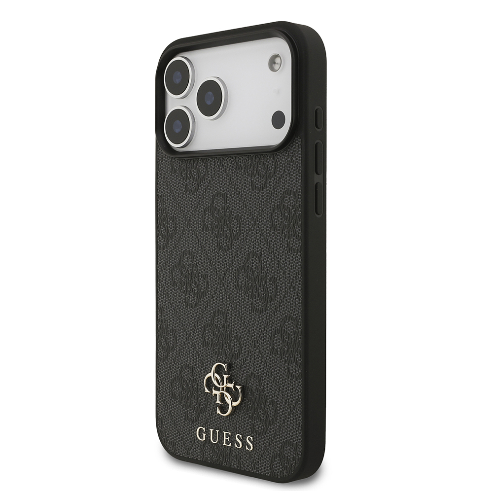 Apple iPhone 18 Pro Max Kılıf Guess Orjinal Lisanslı M-safe Şarj Özellikli Small 4G Classic Kapak - 1