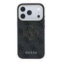 Apple iPhone 18 Pro Max Kılıf Guess Orjinal Lisanslı 4G Büyük Resin Logolu PU Kapak - 2