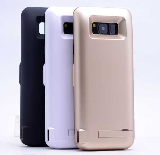 Samsung Galaxy S8 Plus Uyumlu Şarjlı Kılıf Harici Batarya - 7