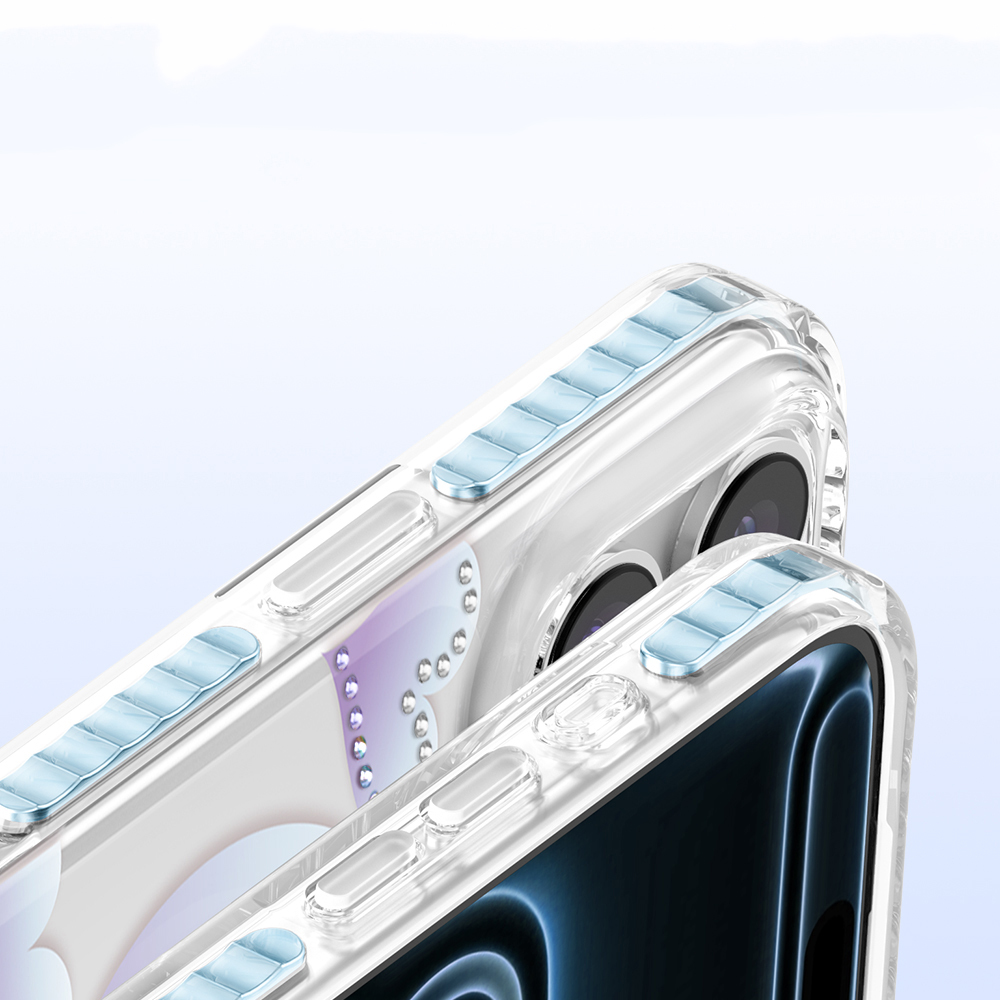Apple iPhone 17 Pro Max Uyumlu Kılıf M-Safe Şarj Özellikli Zore Paris Elvo Sert PC Kapak - 6