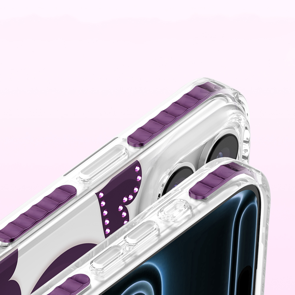 Apple iPhone 17 Pro Max Uyumlu Kılıf M-Safe Şarj Özellikli Zore Paris Elvo Sert PC Kapak - 8