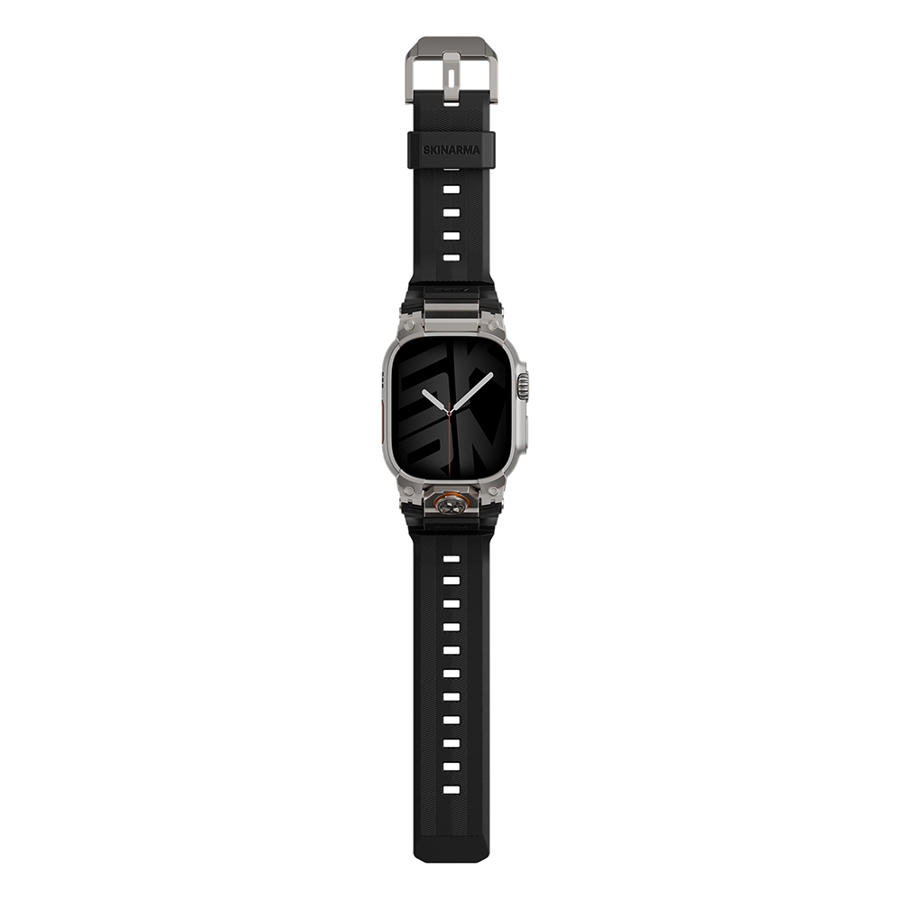 Apple Watch Ultra 49mm Uyumlu SkinArma Talon Serisi Suya Dayanıklı Silikon Kordon - 2