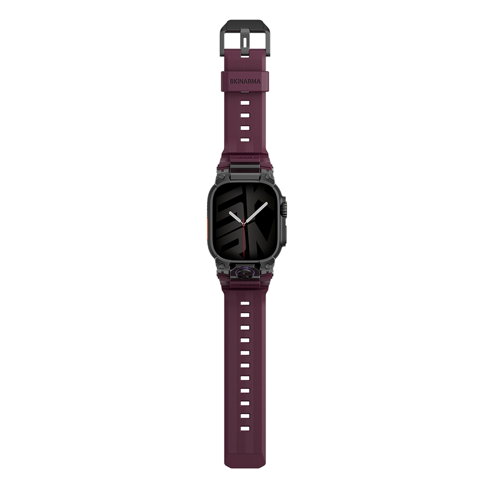 Apple Watch Ultra 49mm Uyumlu SkinArma Talon Serisi Suya Dayanıklı Silikon Kordon - 2