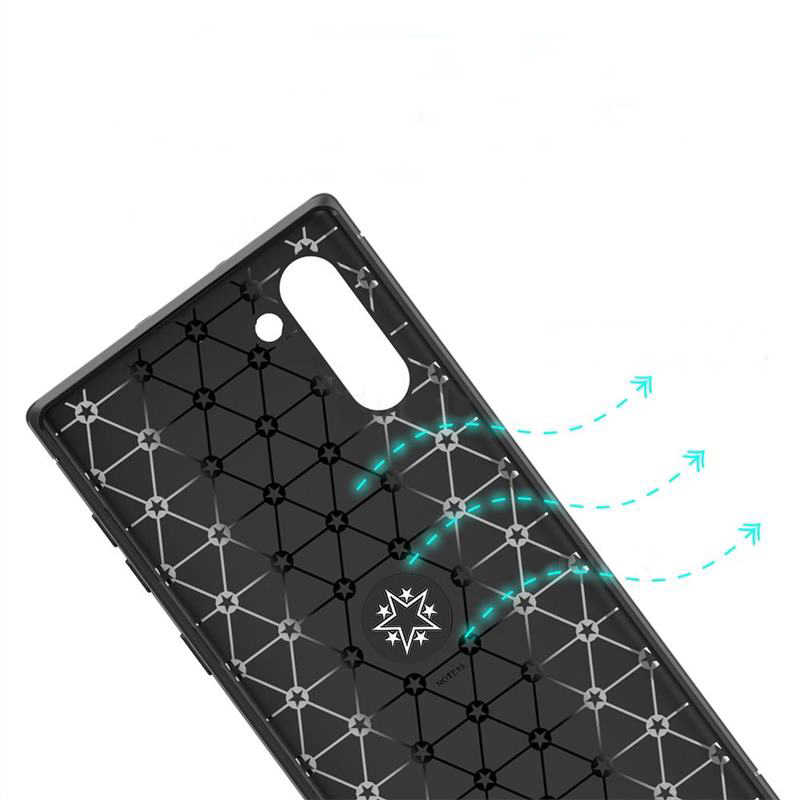 Samsung Galaxy Note 10 Uyumlu Kılıf Zore Ravel Silikon Kapak - 12