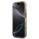 Apple iPhone 18 Pro Kılıf Guess Orjinal Lisanslı M-safe Şarj Özellikli IML Peony ve 4G Desenli Klasik Logolu Kapak - 4