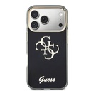 Apple iPhone 18 Pro Kılıf Guess Orjinal Lisanslı Yazı ve 4G Büyük Metal Logolu Silikon Kapak - 2