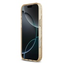 Apple iPhone 18 Pro Max Kılıf Guess Orjinal Lisanslı M-safe Şarj Özellikli Üçgen Logolu Simli Leopar Desenli Kapak - 4
