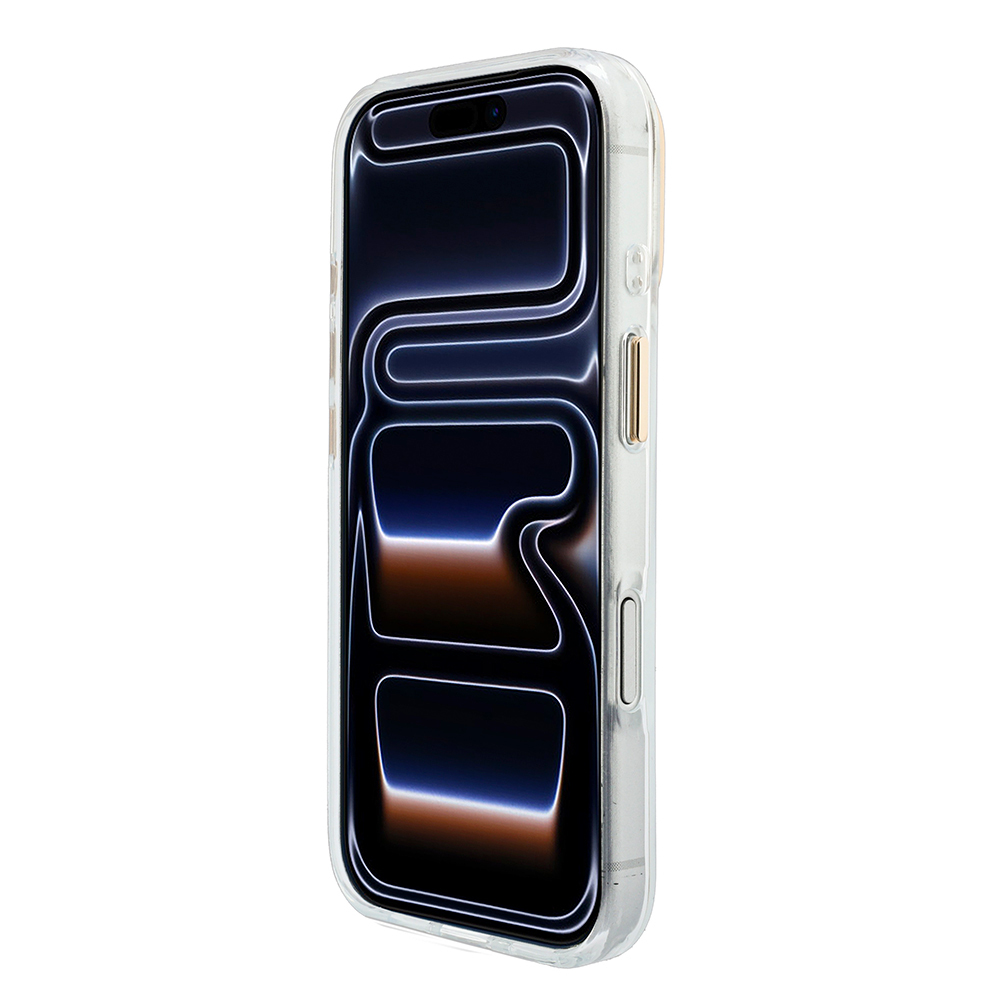 Apple iPhone 18 Pro Max Kılıf Guess Orjinal Lisanslı Yazı ve 4G Büyük Metal Logolu Silikon Kapak - 4