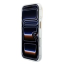 Apple iPhone 18 Pro Max Kılıf Guess Orjinal Lisanslı Yazı ve 4G Büyük Metal Logolu Silikon Kapak - 4