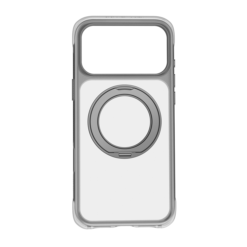 Apple iPhone 17 Pro Uyumlu Kılıf Wiwu AG-203 AeroGuard Ultra Serisi M-safe Şarj Özellikli Airbag Tasarımlı Standlı Kapak - 6