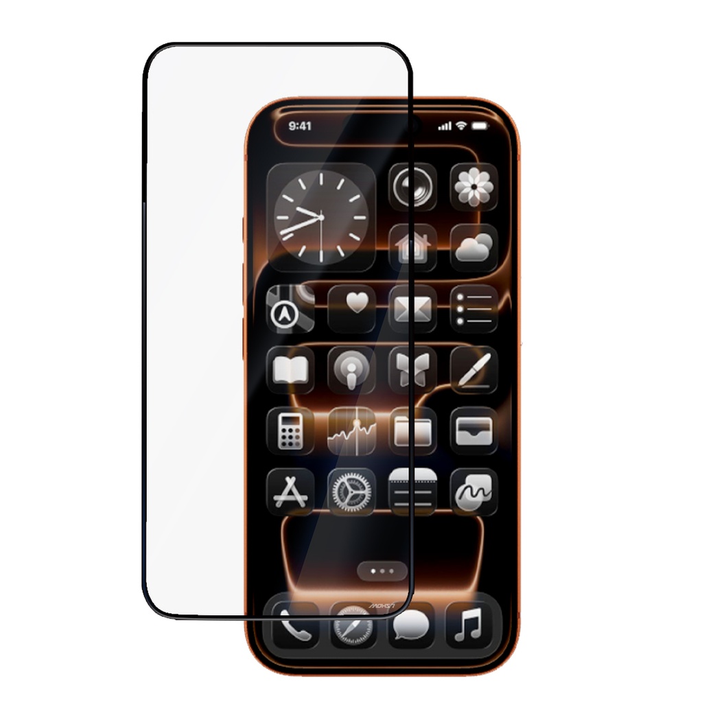Apple iPhone 18 Pro Mohseven M6 Privacy Temperli Cam Ekran Koruyucu + Kolay Uygulama Aparatı - 4