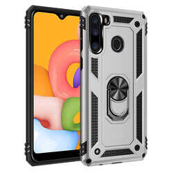Samsung Galaxy A21 Uyumlu Kılıf Zore Vega Kapak - 9