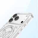 Apple iPhone 18 Pro Kılıf M-Safe Şarj Özellikli Zore Paris Mova Sert PC Kapak - 3