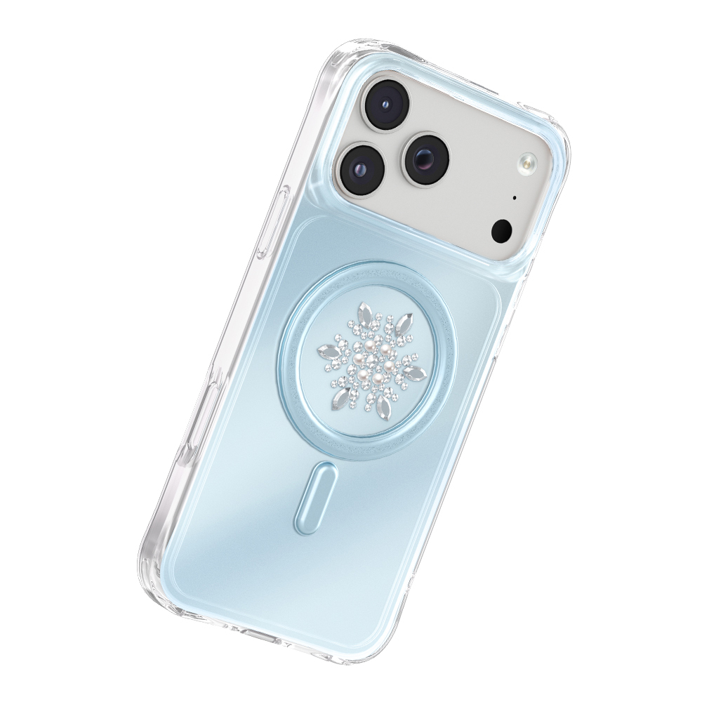 Apple iPhone 18 Pro Kılıf M-Safe Şarj Özellikli Zore Paris Mova Sert PC Kapak - 2