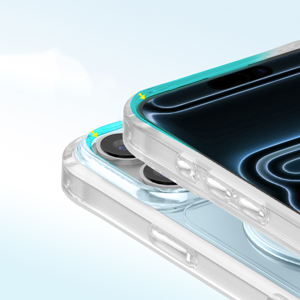 Apple iPhone 18 Pro Kılıf M-Safe Şarj Özellikli Zore Paris Mova Sert PC Kapak - 5