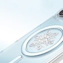 Apple iPhone 18 Pro Kılıf M-Safe Şarj Özellikli Zore Paris Mova Sert PC Kapak - 6