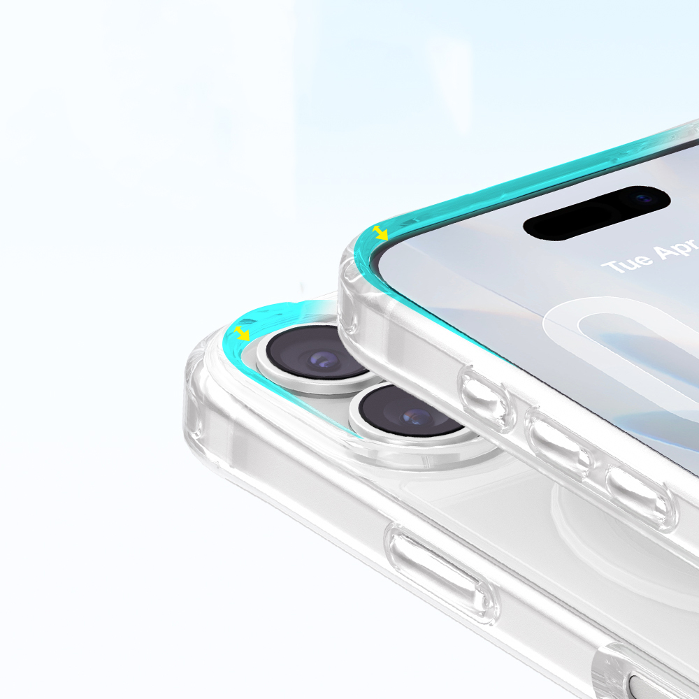 Apple iPhone 17 Uyumlu Kılıf M-Safe Şarj Özellikli Zore Paris Mova Sert PC Kapak - 5