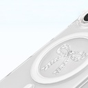 Apple iPhone 17 Uyumlu Kılıf M-Safe Şarj Özellikli Zore Paris Mova Sert PC Kapak - 6