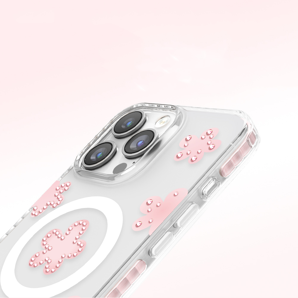 Apple iPhone 16 Pro Max Uyumlu Kılıf M-Safe Şarj Özellikli Zore Paris Elvo Sert PC Kapak - 3