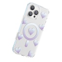 Apple iPhone 16 Pro Max Uyumlu Kılıf M-Safe Şarj Özellikli Zore Paris Elvo Sert PC Kapak - 2