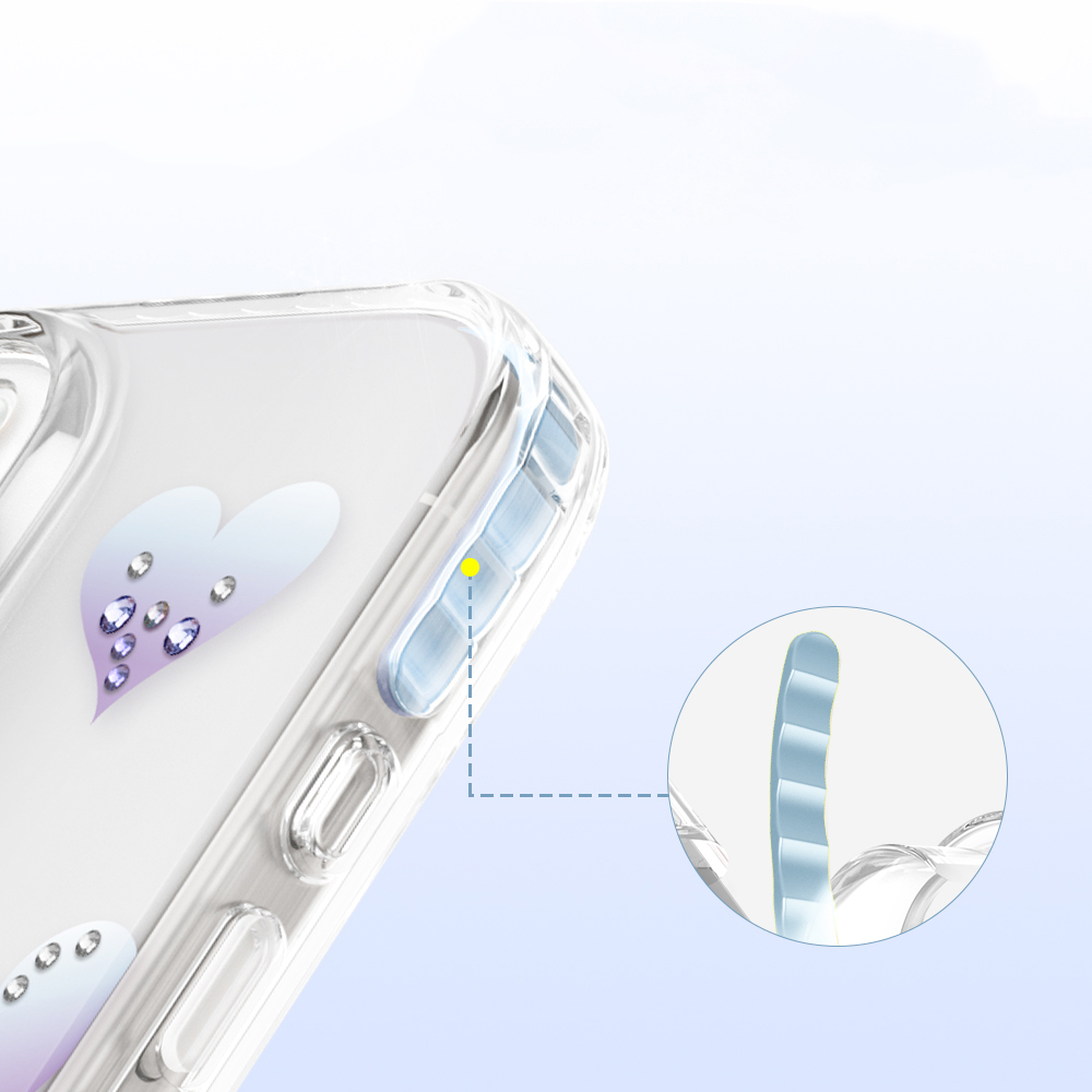 Apple iPhone 16 Pro Max Uyumlu Kılıf M-Safe Şarj Özellikli Zore Paris Elvo Sert PC Kapak - 7
