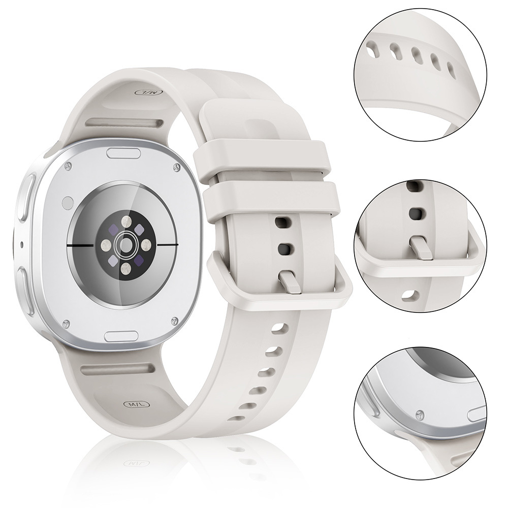 Samsung Galaxy Watch 8 44mm Uyumlu Zore KRD-159 22mm Silikon Kordon - 2