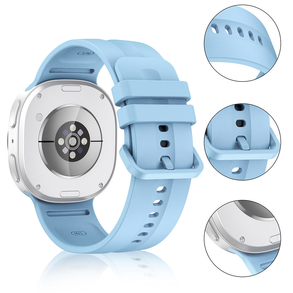 Samsung Galaxy Watch 8 44mm Uyumlu Zore KRD-159 22mm Silikon Kordon - 2