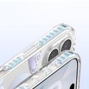 Apple iPhone 17 Uyumlu Kılıf M-Safe Şarj Özellikli Zore Paris Elvo Sert PC Kapak - 8
