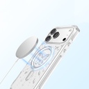 Apple iPhone 17 Pro Max Uyumlu Kılıf M-Safe Şarj Özellikli Zore Paris Mova Sert PC Kapak - 4