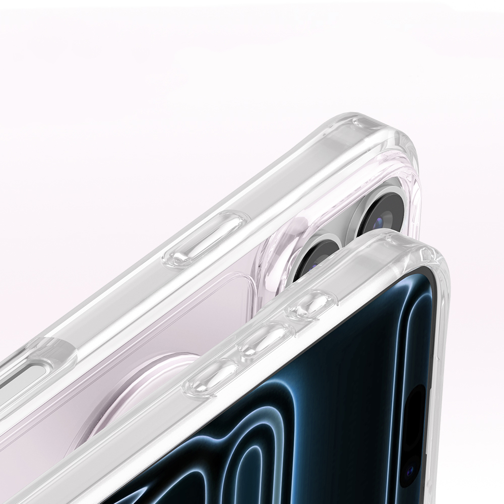 Apple iPhone 17 Pro Max Uyumlu Kılıf M-Safe Şarj Özellikli Zore Paris Mova Sert PC Kapak - 7