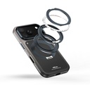 Apple iPhone 17 Pro Uyumlu Kılıf M-safe Şarj Özellikli Sert PC Wlons Arvox Standlı Kapak - 1