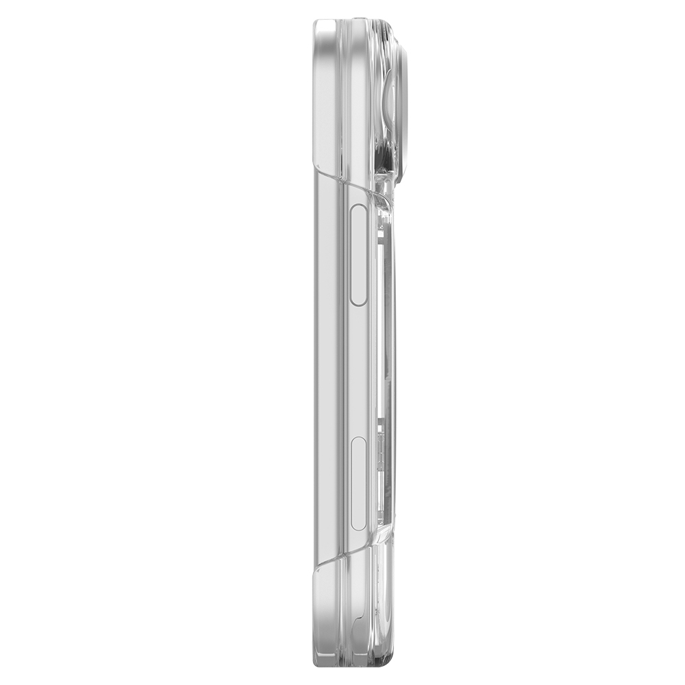 Apple iPhone Duo (Fold) Kılıf M-Safe Şarj Özellikli Raptic Air Clear Serisi Airbagli Kapak - 1