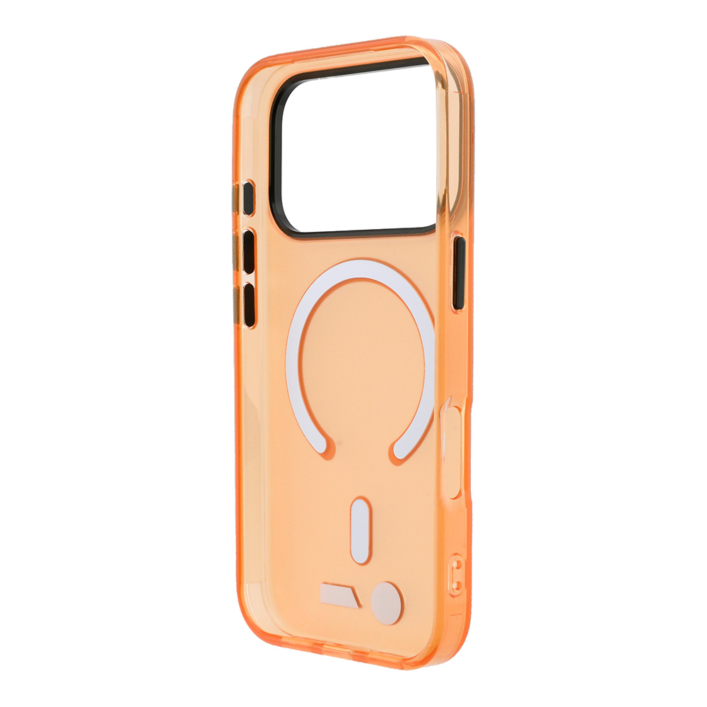 Apple iPhone 18 Pro Max Kılıf BMW Orjinal Lisanslı M-safe Şarj Özellikli Metal Buton Tasarımlı Buzlu IML Baskılı Kapak - 6