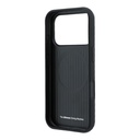Apple iPhone 18 Pro Max Kılıf BMW Orjinal Lisanslı M-safe Şarj Özellikli Karbon Fiber Tasarımlı ve Metal Logolu PU Deri Kapak - 6