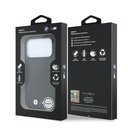 Apple iPhone 18 Pro Max Kılıf BMW Orjinal Lisanslı M-safe Şarj Özellikli Karbon Fiber Tasarımlı ve Metal Logolu PU Deri Kapak - 7